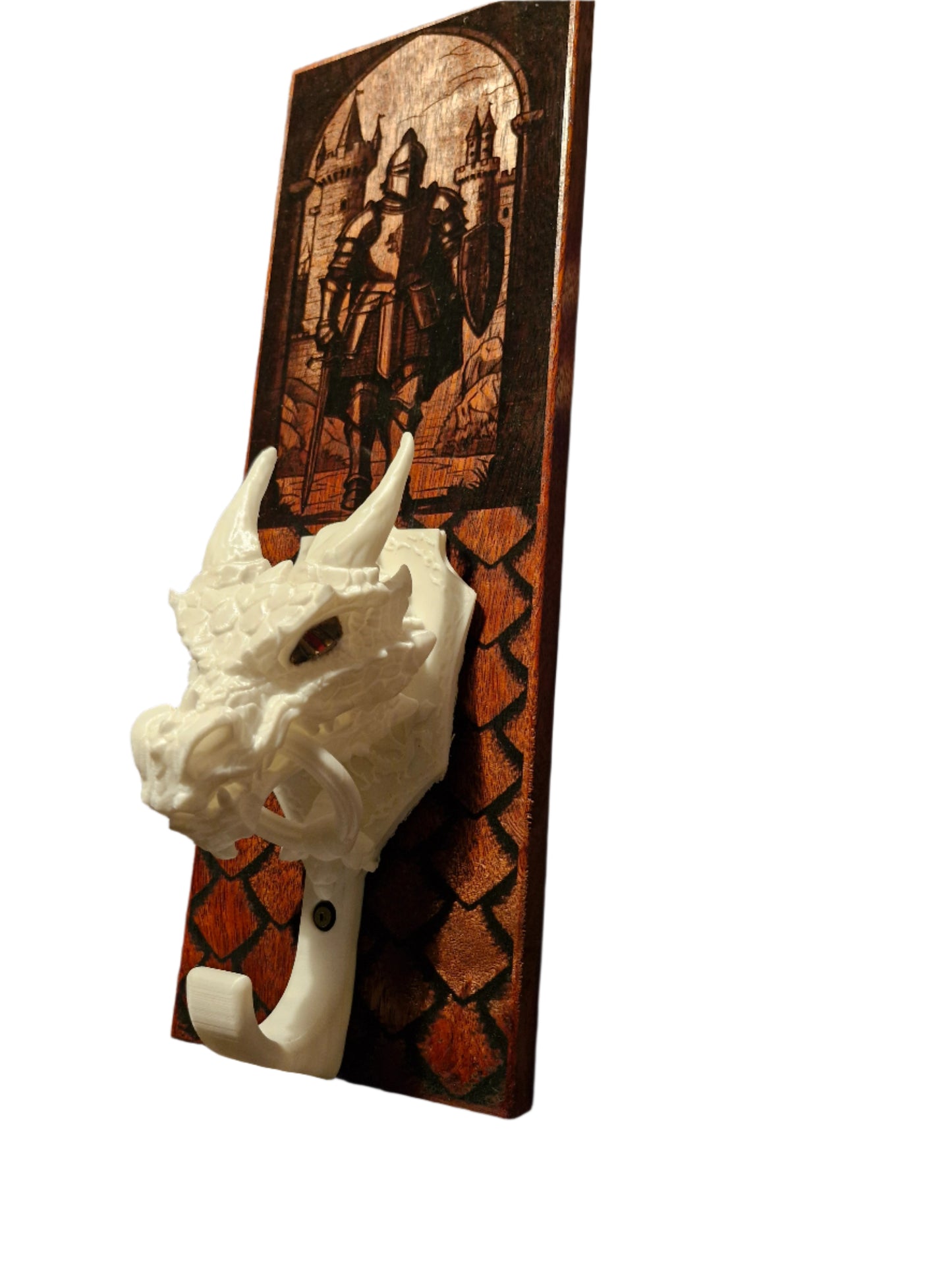 Dragon Coat hook (White)