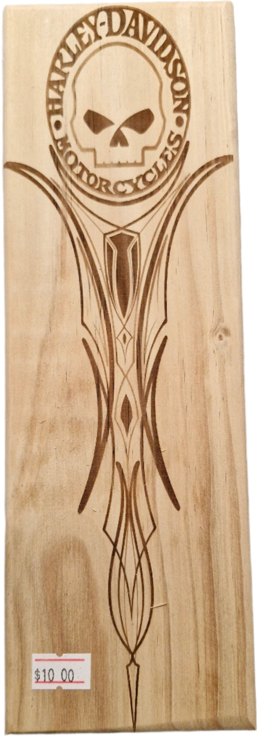 Harley Davidson Engraved