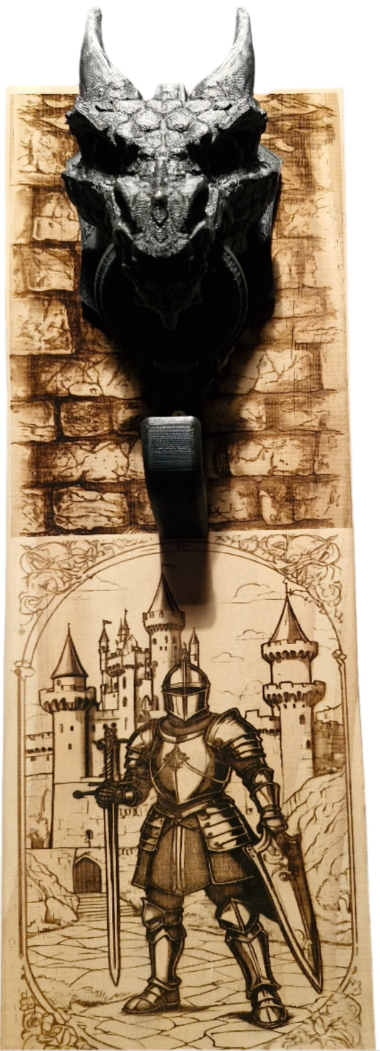Dragon Coat hook (Black)