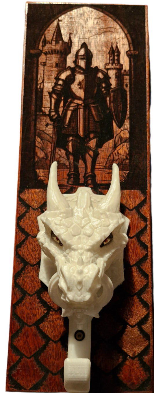 Dragon Coat hook (White)