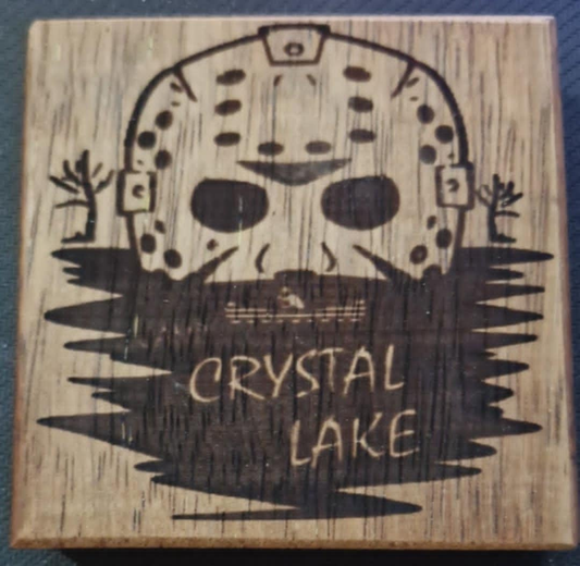 Small Engraving -Camp Crystal Lake