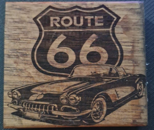 Small Engraving - Route 66
