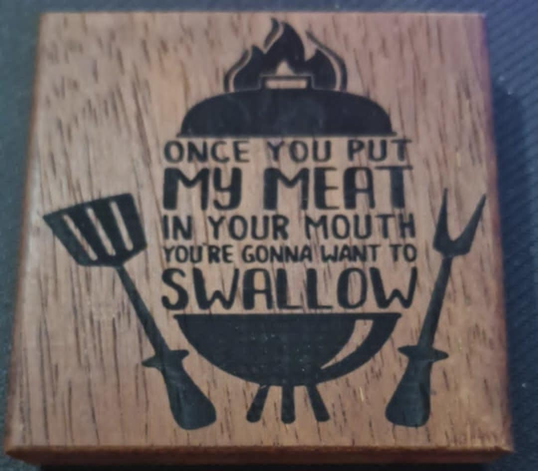 Small Engraving - My meat