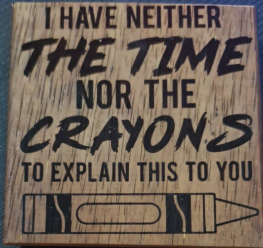 Small Engraving - Crayons