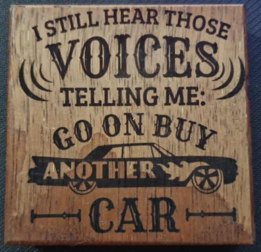Small Engraving - I still hear voices