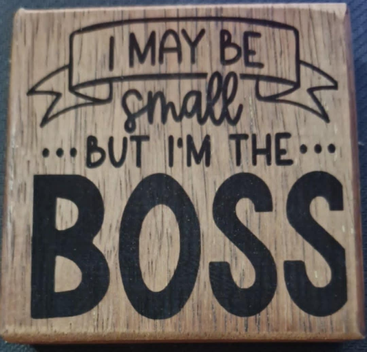 Small Engraving - I may be small