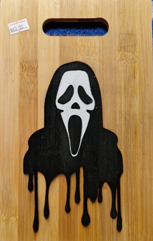 Laser Engraved - Ghost Face