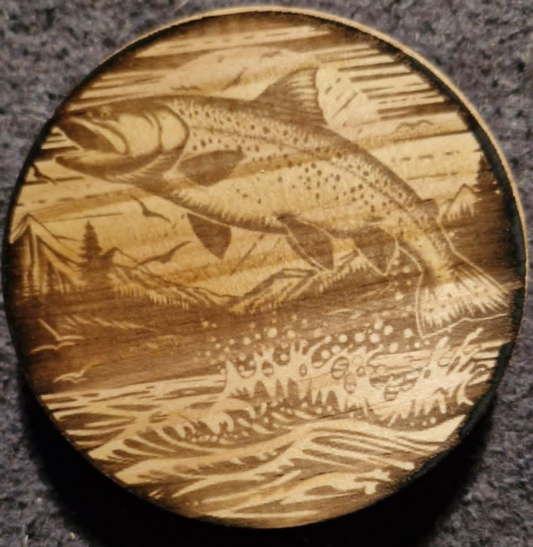 Bass Fish Coaster