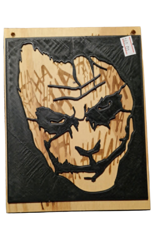 The Joker - 3D Laser engraving