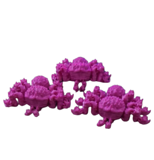Flexi Fuzzy Spiders