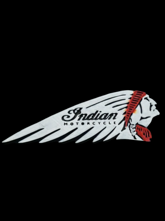 Indian logo 3D Printed