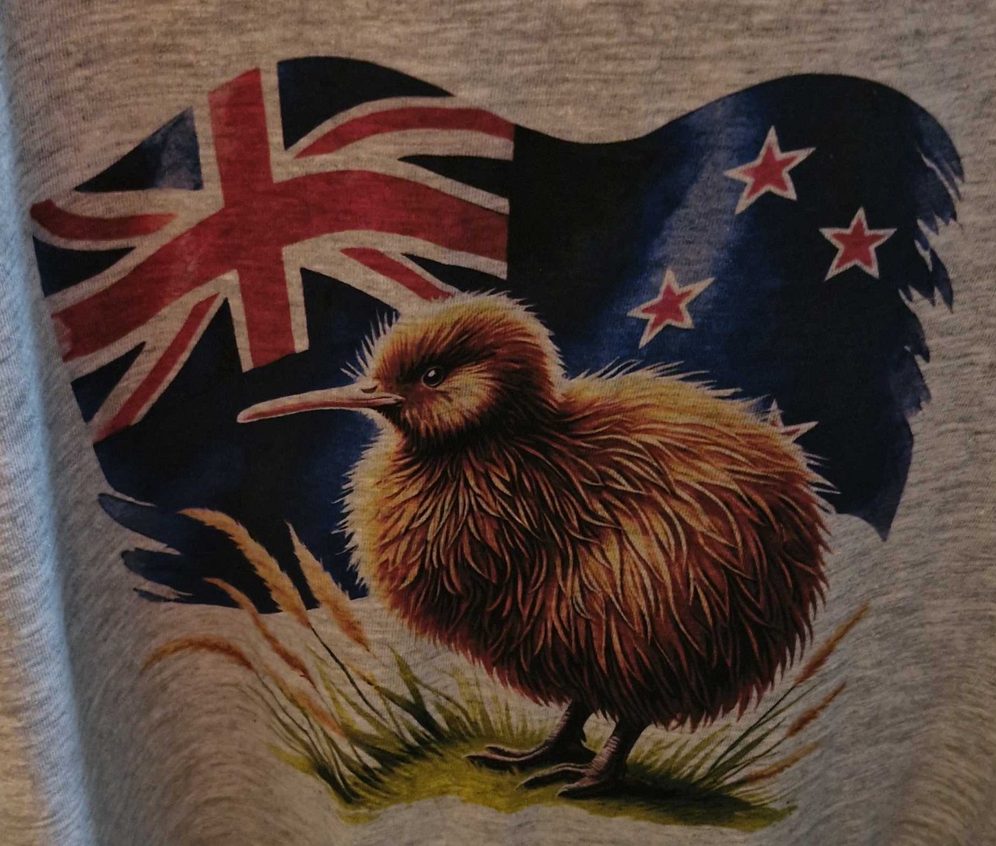 Kiwi NZ Flag (Clothing Image)