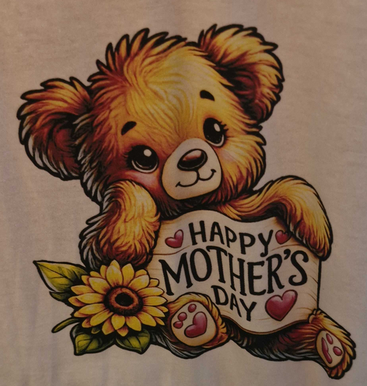 Happy Mothers Day Bear (Clothing Image)