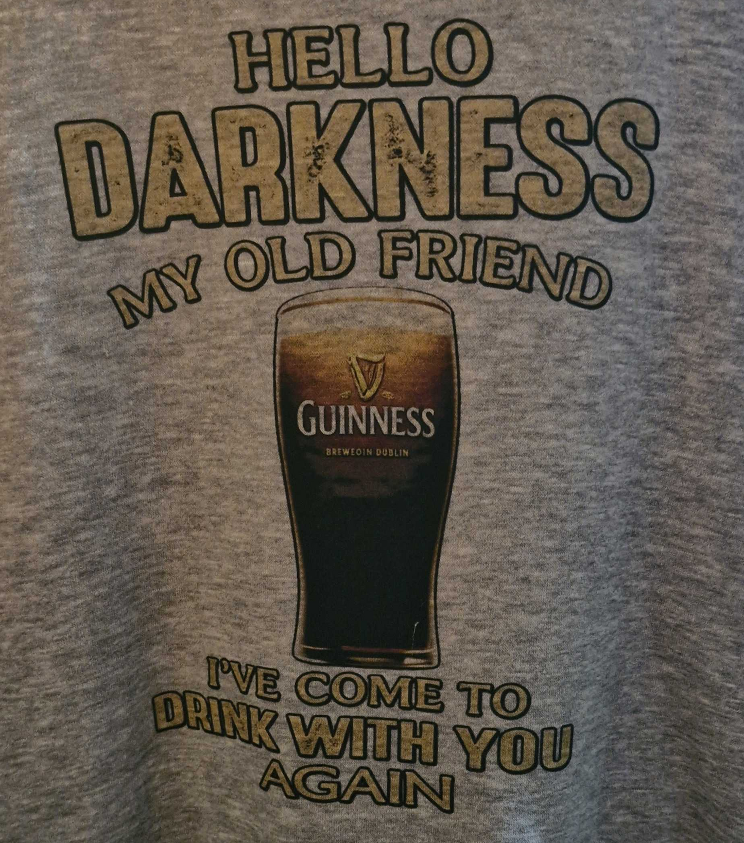 Hello Darkness (Clothing Image)