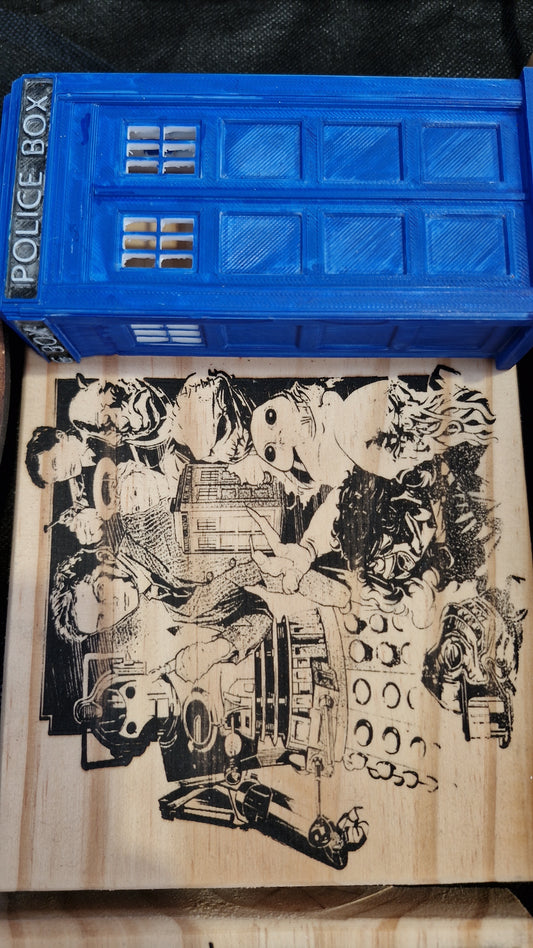 Dr who 3D / laser